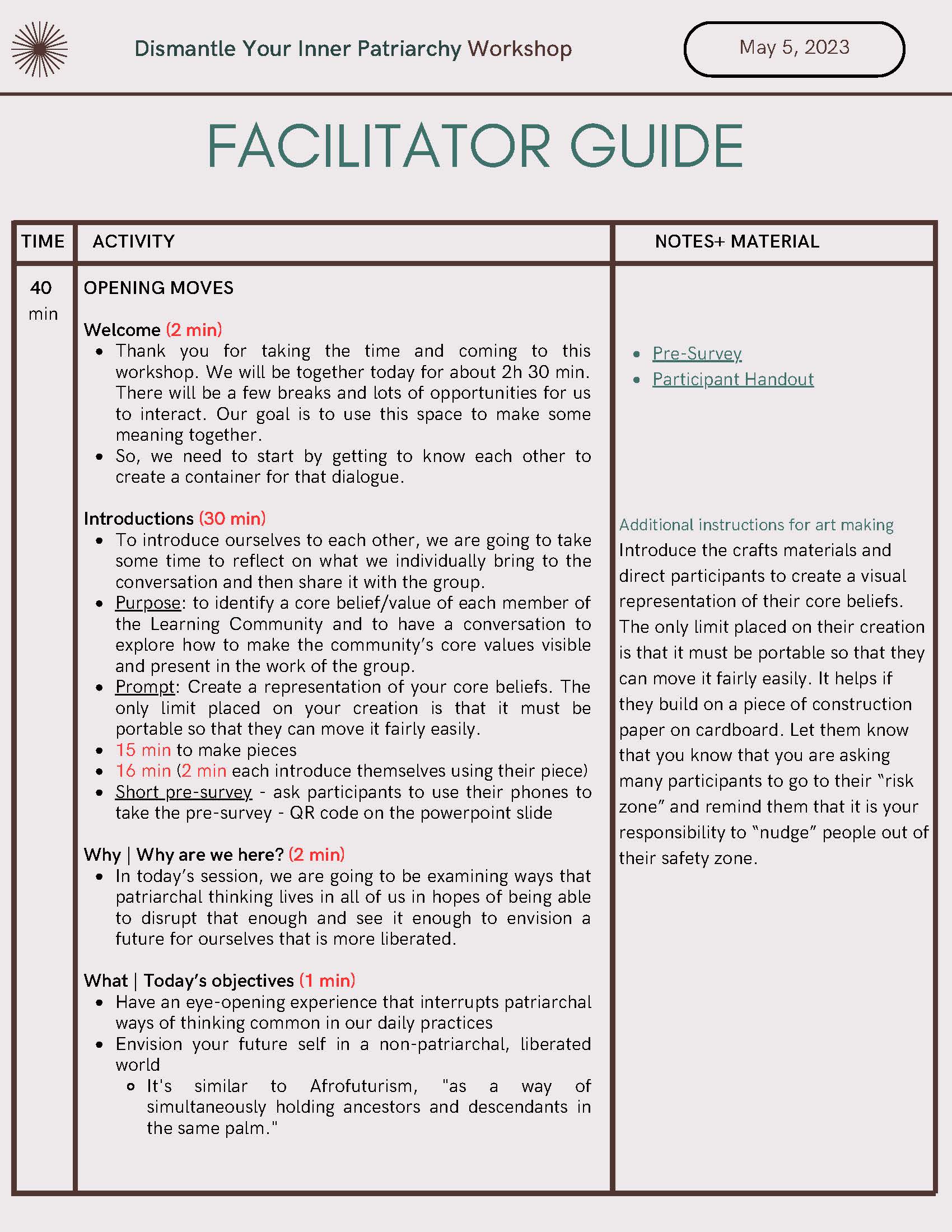 Guidebook Page
